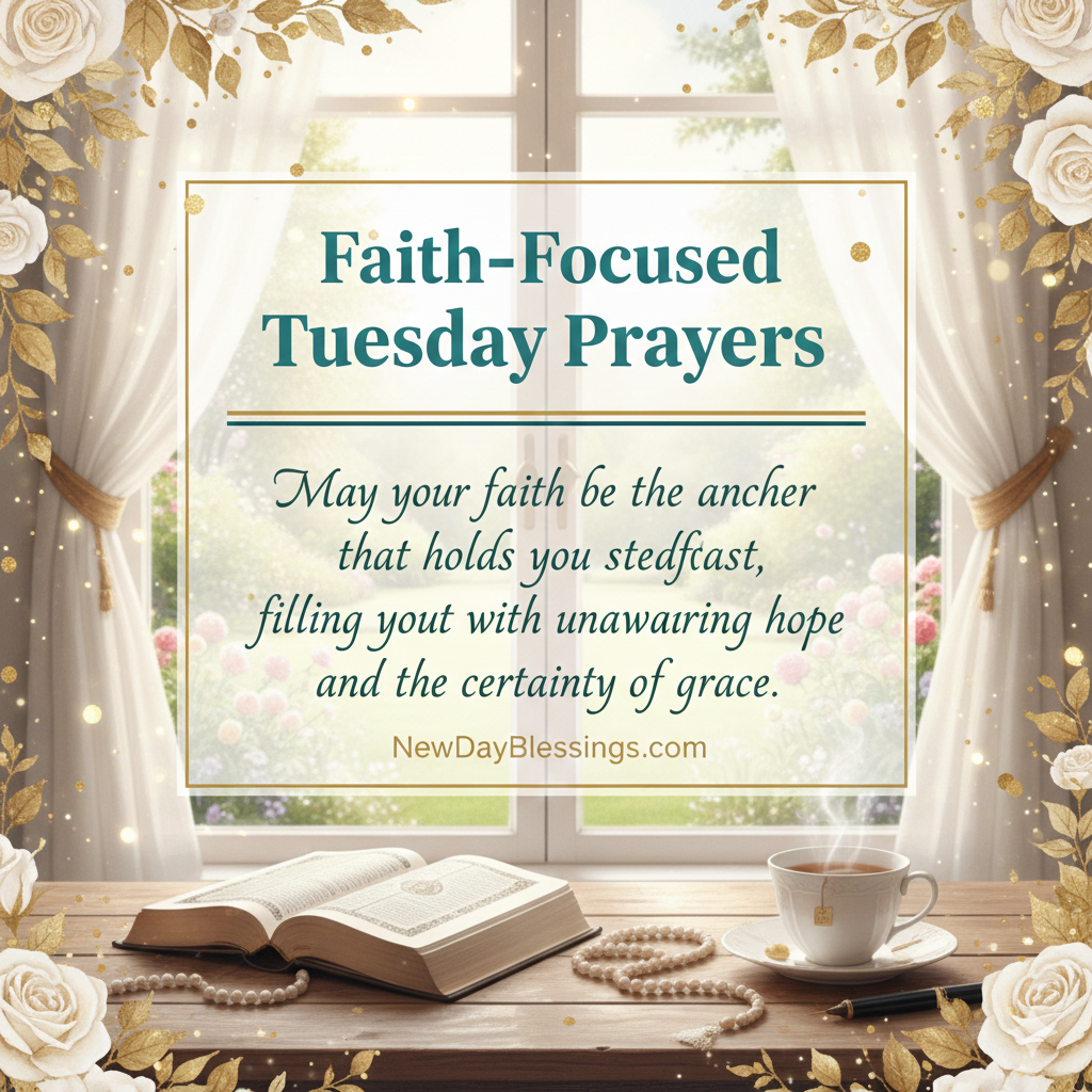 Faith Tuesday Blessings prayer