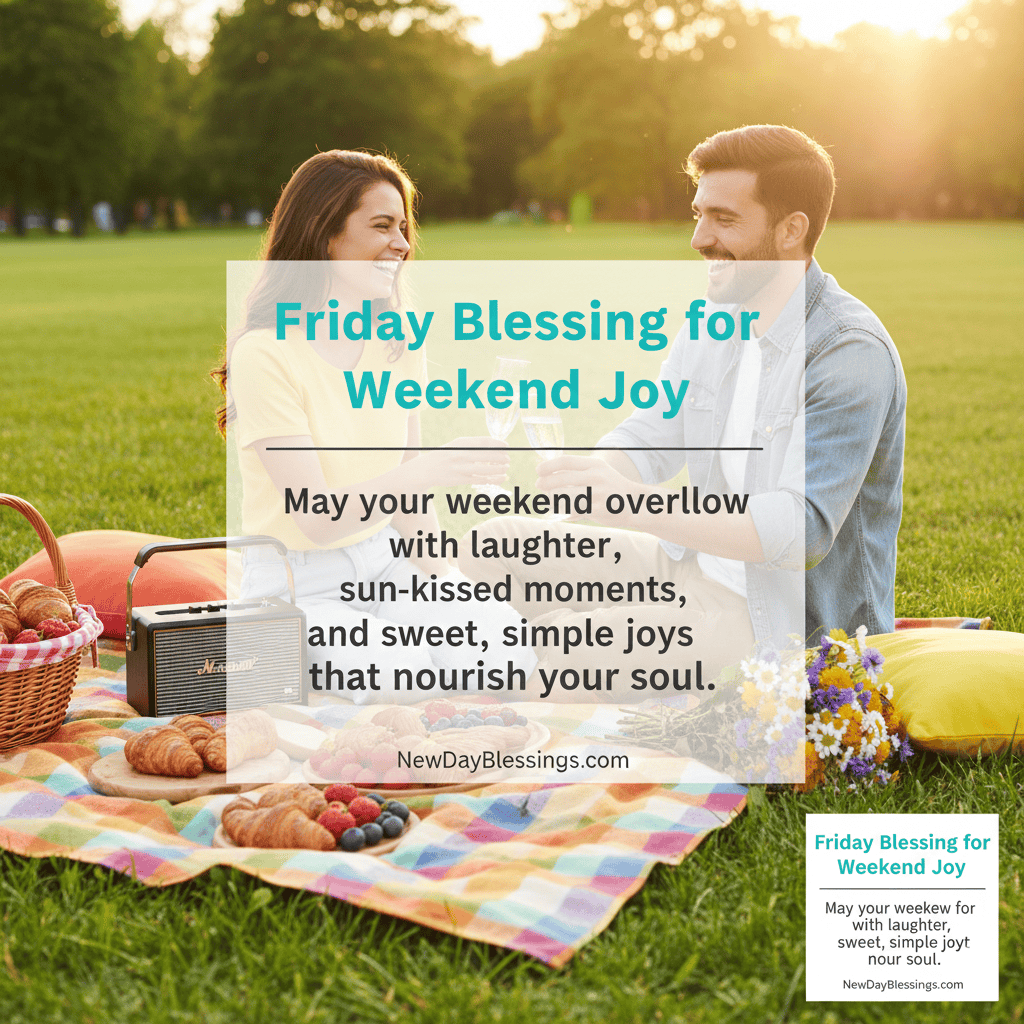 Friday Blessings for Weekend Joy