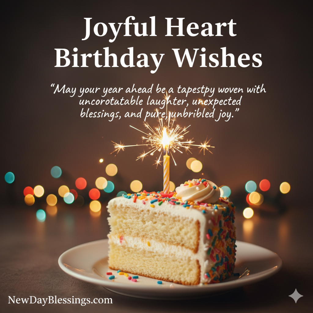 Joyful Birthday Blessing Joyful Birthday Wishes