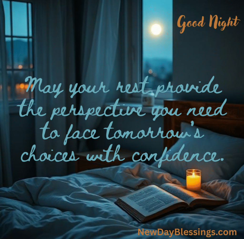 Good Night Blessings for Peace & Stillness