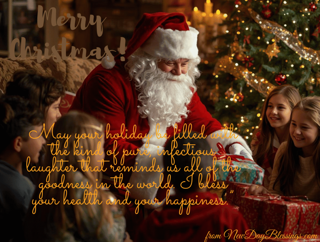 Merry Christmas (1) Romantic Christmas Blessings for Children