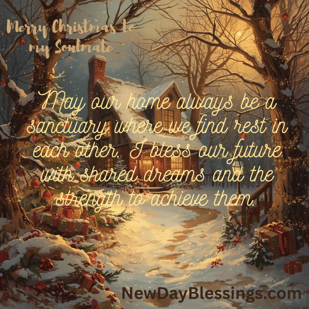 Merry Christmas!to my partner