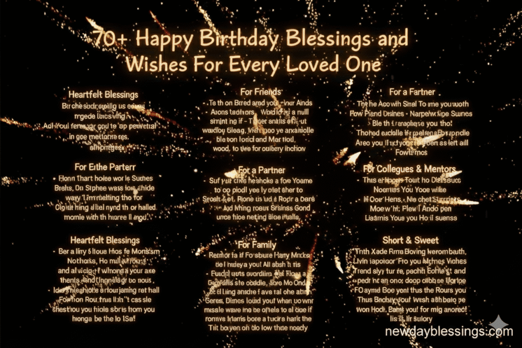 Happy Birthday Blessings for everyone