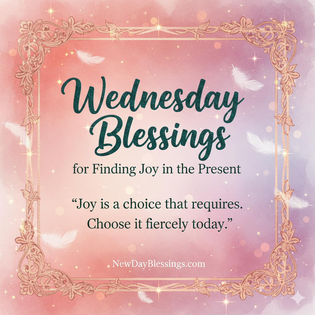 Wednesday Blessings for Finding Joy in the Present Blessings for Finding Joy in the Present