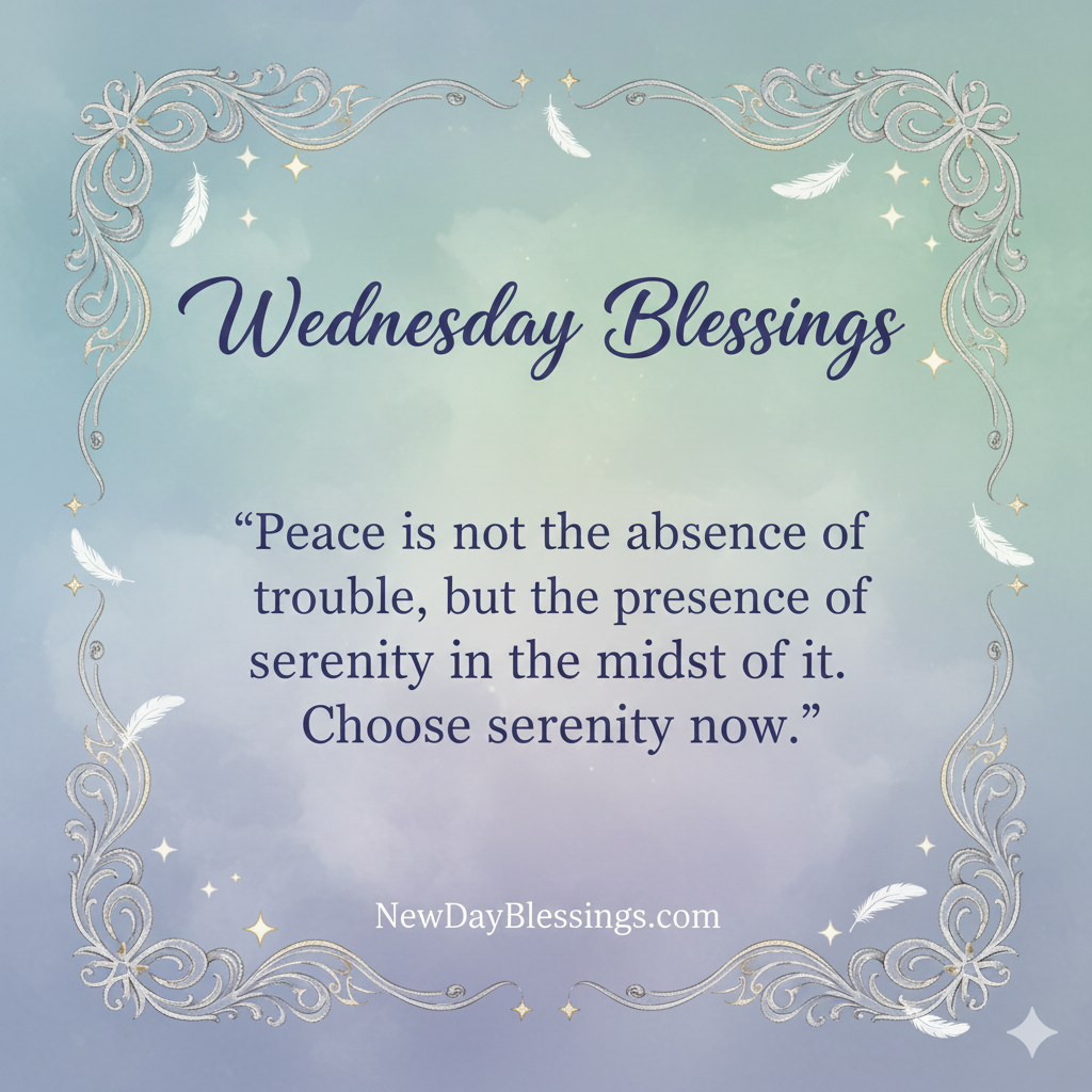 Wednesday Blessings for Overcoming midweek Wednesday Blessings for Overcoming Mid-Week Stress