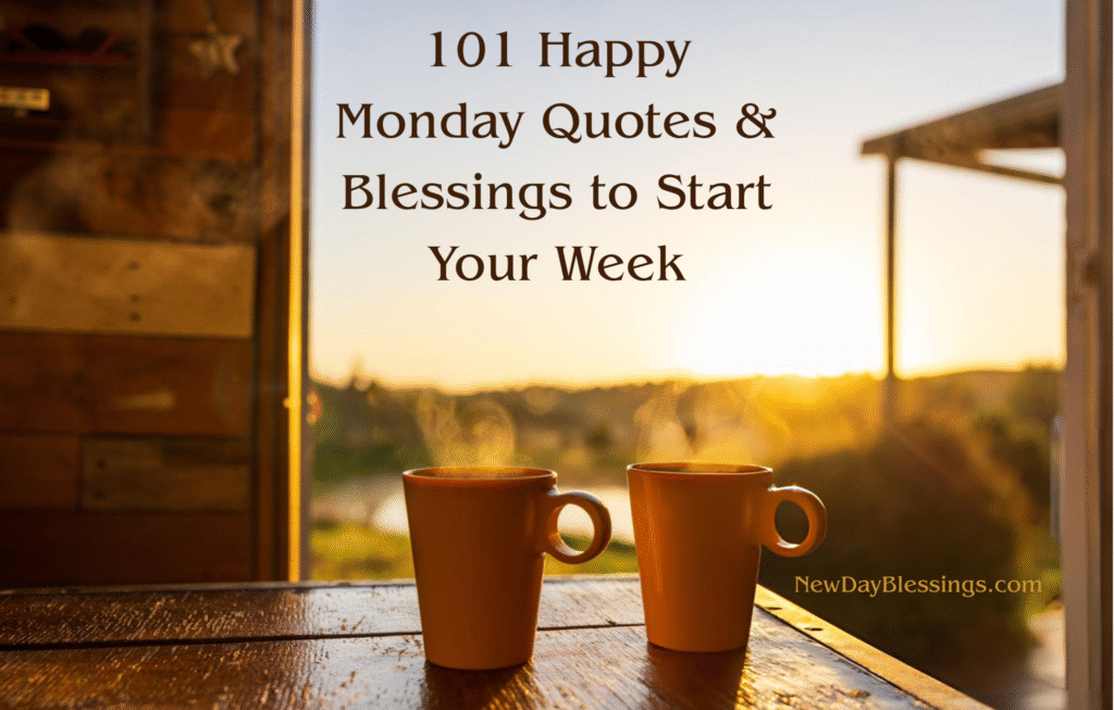 101 Happy Monday Quotes & Blessings to Start Your Week with Joy