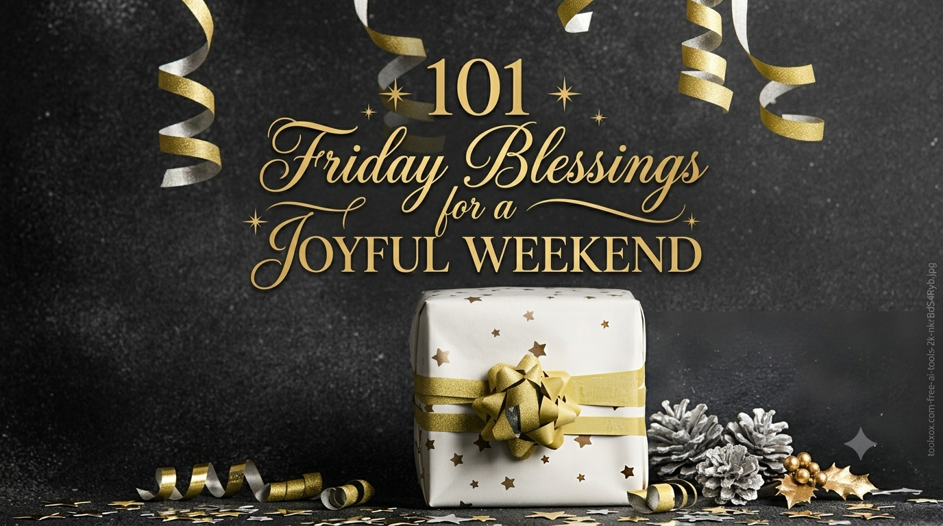 101 Friday Blessings for a Joyful Weekend