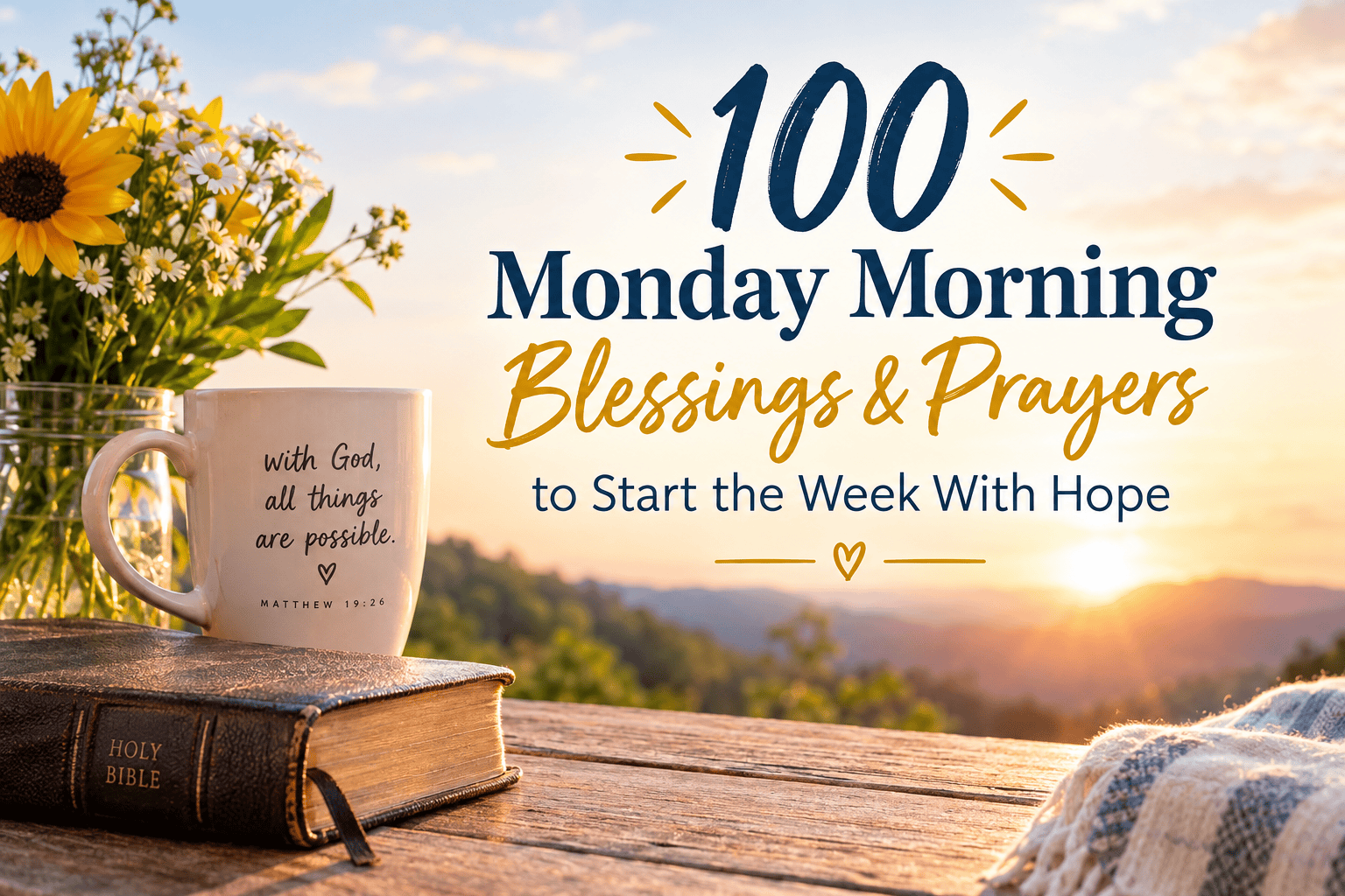 Monday Morning Prayers